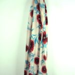 Handknitted & hand printed Scarves